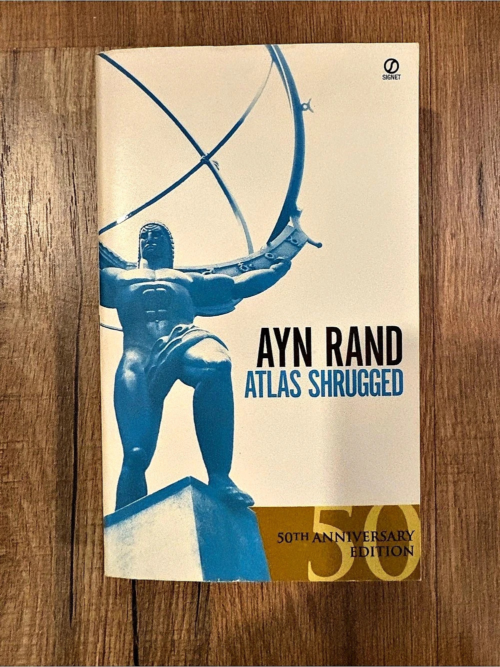 Penguin Atlas Shrugged 50th Anniversary Edition Paperback Book